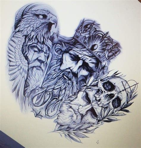 zeus poseidon and hades tattoo